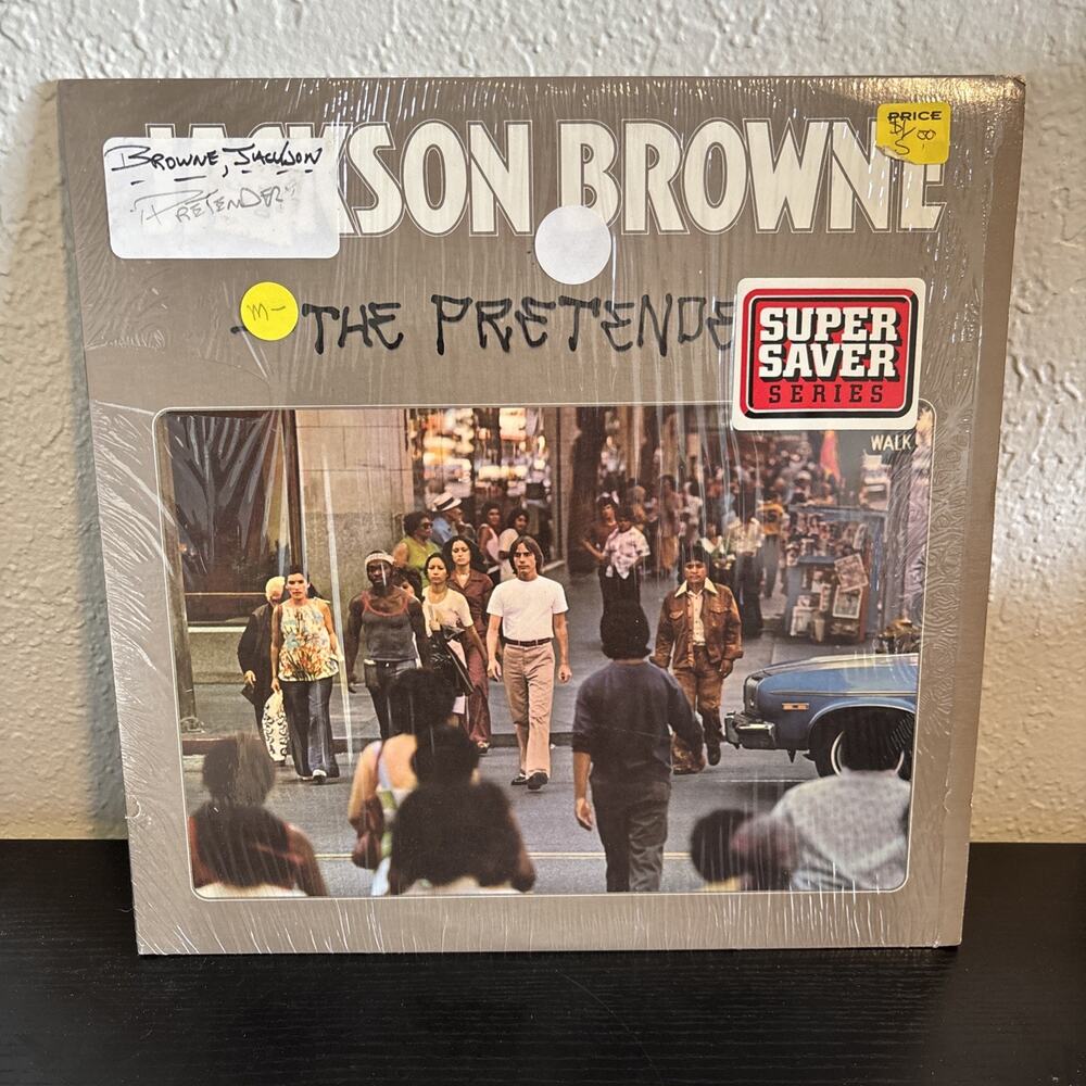 JACKSON BROWNE - THE PRETENDER - 1976 ASYLUM RECORDS 6E-107 Lp